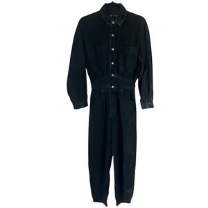Zara Women's Black Long Sleeve Size XS Jumpsuit